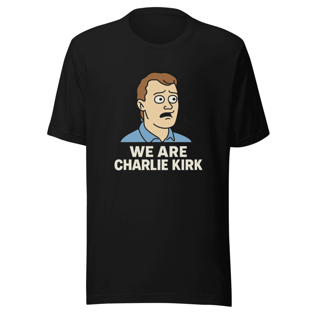 We Are Charlie Kirk South Korea Viral Tee
