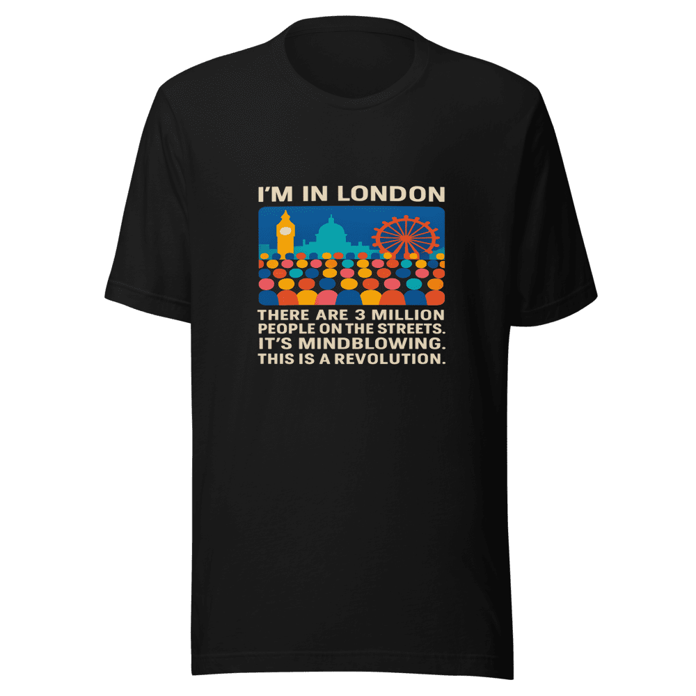 London Revolution Viral Tweet Trendy T-Shirt