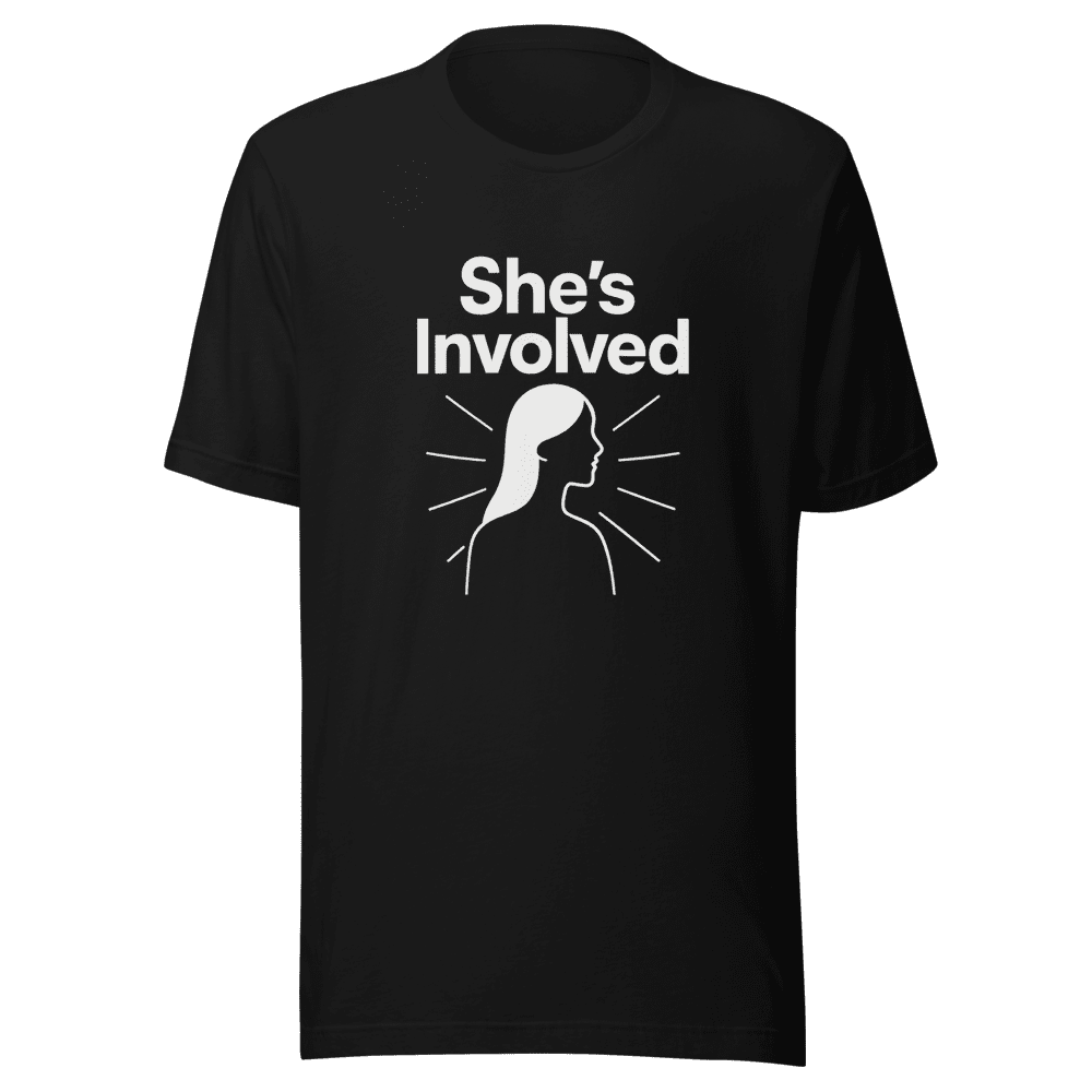 Shes Involved Tee Viral Statement T-Shirt