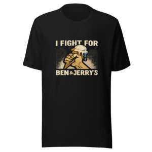 Free Ben & Jerrys Jerry Steps Down T-Shirt