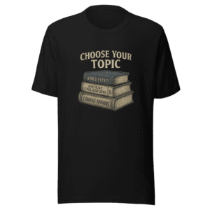 History Class Textbook Chapter T-Shirt