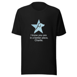 Better Place Charlie T-Shirt Viral Tribute Tee
