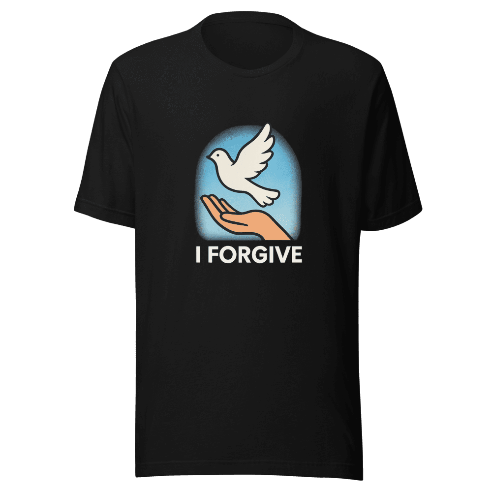 I Forgive T-Shirt Viral Forgiveness Statement Tee