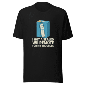 Wii Remote Find T-Shirt - Retro Gaming Treasure
