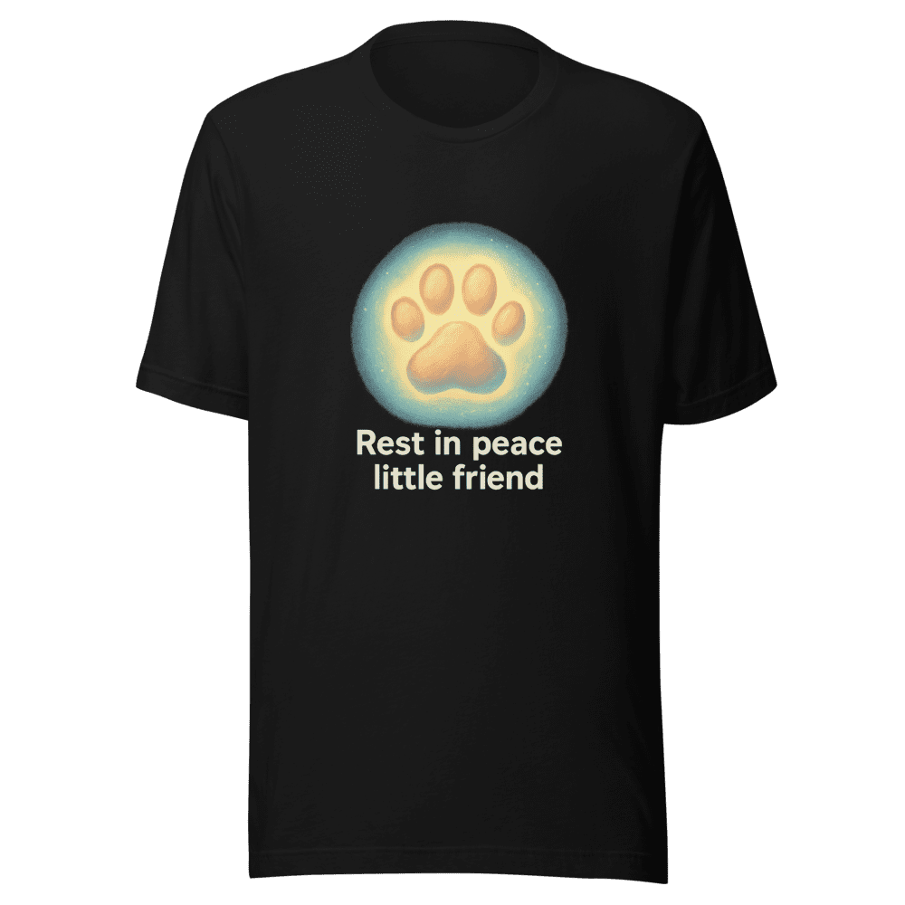 Rest In Peace Little Friend Trendy Tee