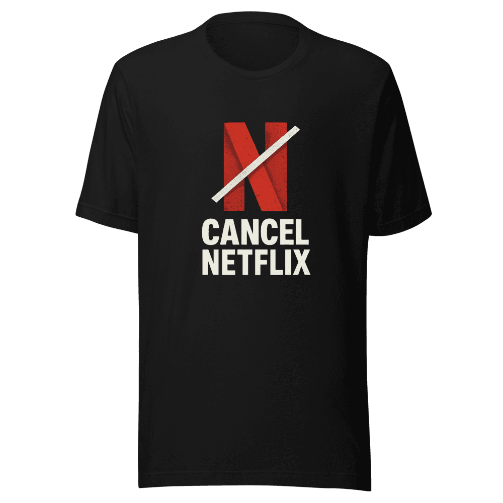 Cancel Netflix Trendy T-Shirt Viral Sensation