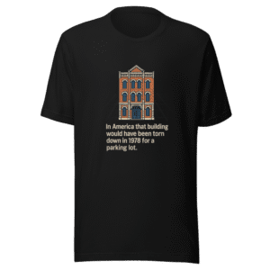 Parking Lot Building Preservation Viral Tee