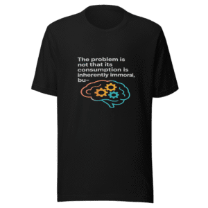 Inherently Immoral Thought Provoking Statement Tee