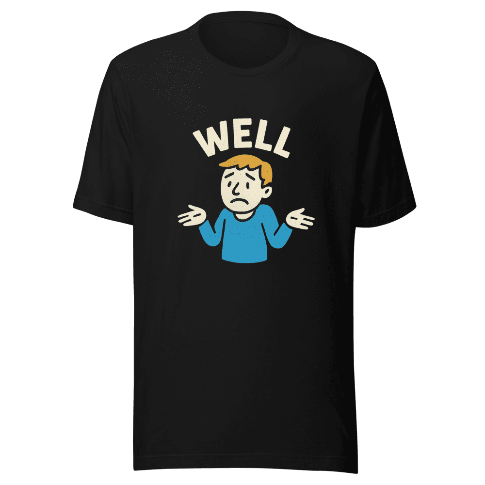 Well T-Shirt Viral Internet Meme Tee