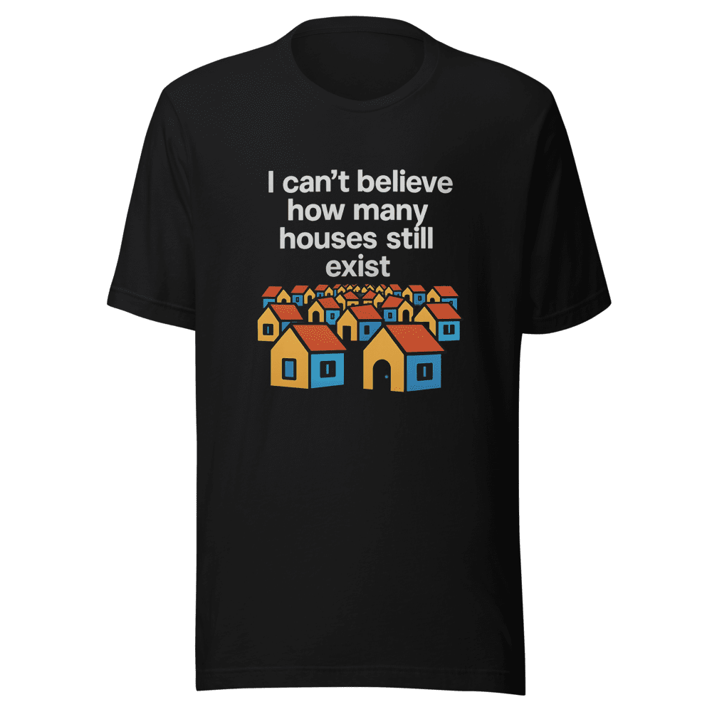 Hamas Houses Question T-Shirt Viral Tweet