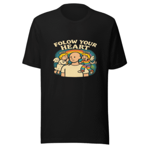 Shoulder Angel Bisexual Viral Tee