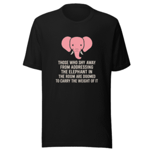 Elephant in the Room Viral Tweet T-Shirt