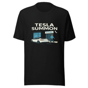 Tesla Summon Future Car T-Shirt