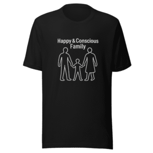 Happy Conscious Family Trendy T-Shirt