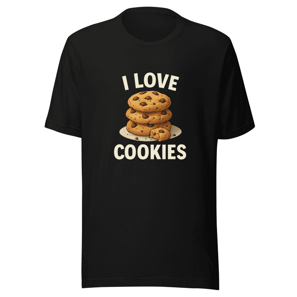 بسكويت Cookies TikTok Viral Dessert T-Shirt