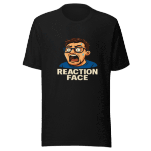 CaseOh Reaction Face Viral TikTok Trendy Tee