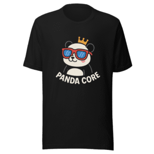 Panda Core Funny Viral TikTok T-Shirt