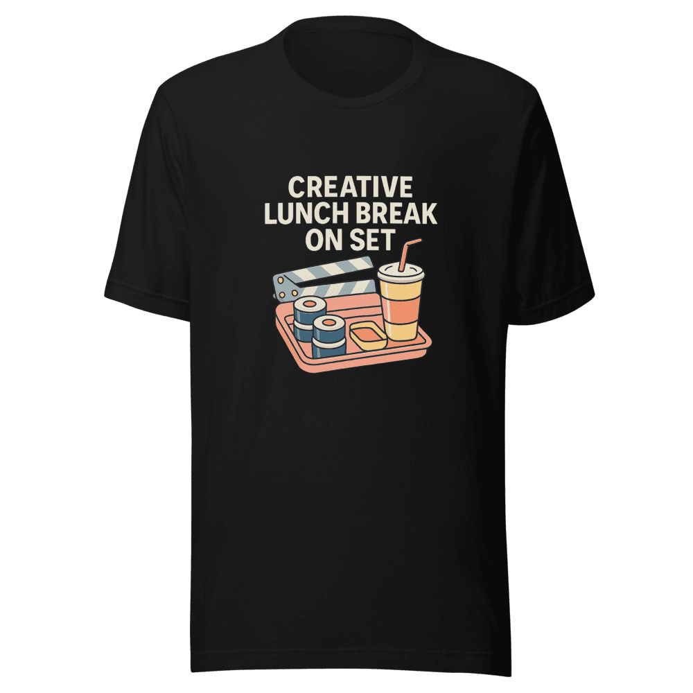 Creative Lunch Break On Set Viral TikTok Tee