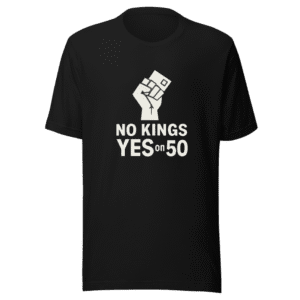 No Kings Yes on 50 Graphic Tee