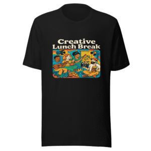 Creative Lunch Break On Set Viral TikTok Tee