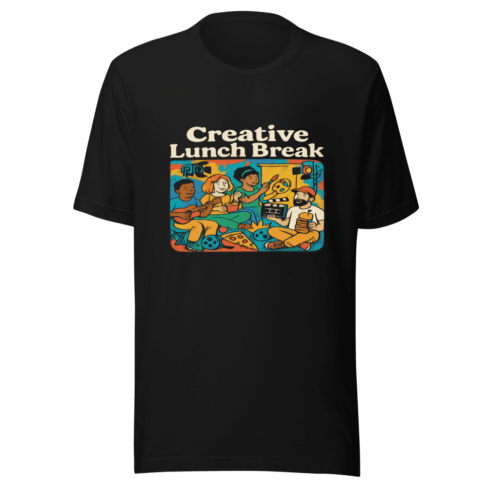 Creative Lunch Break On Set Viral TikTok Tee
