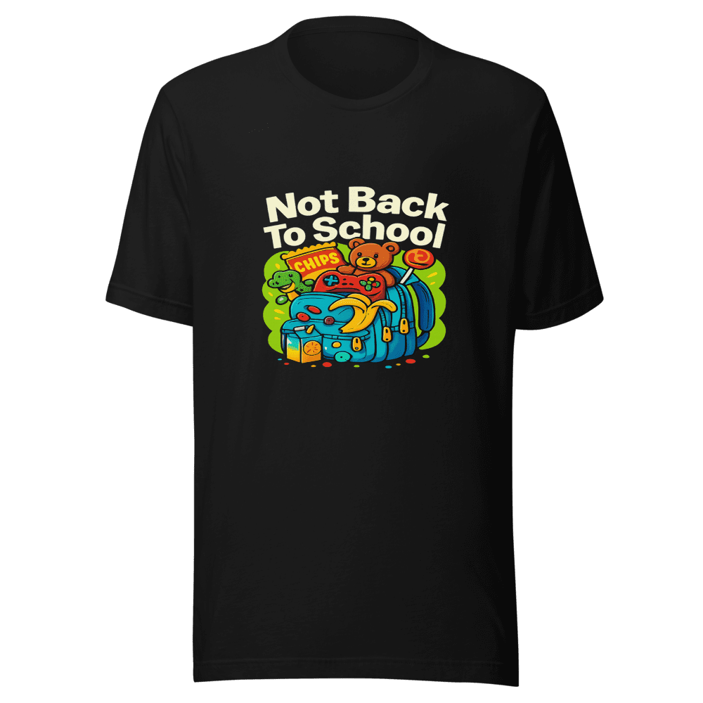 Viral Backpack Not Back To School T-Shirt