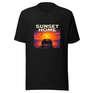 Sunset Home Viral TikTok T-Shirt