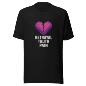 Betrayal Truth Pain Viral TikTok T-Shirt