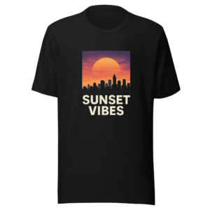 Sunset Vibes T-Shirt Viral TikTok Aesthetic
