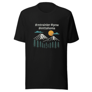 Mt Rainier Mt Tahoma PNW T-Shirt