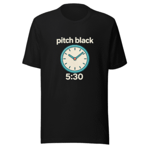 Pitch Black at 530 Trendy Comfort Tee