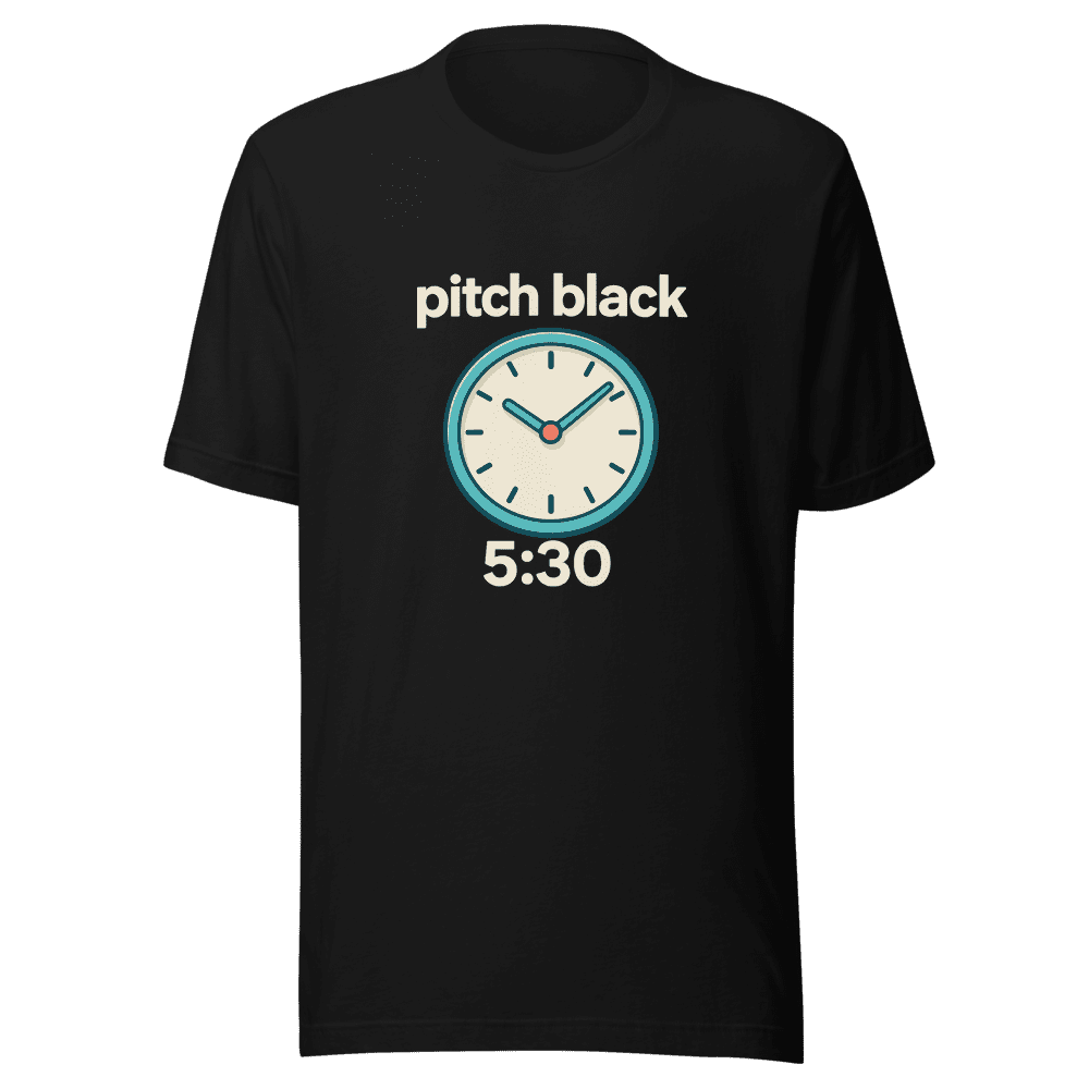 Pitch Black at 530 Trendy Comfort Tee