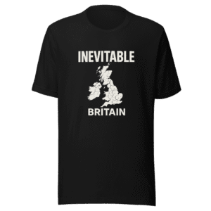 Inevitable Britain Tee Viral Statement Shirt