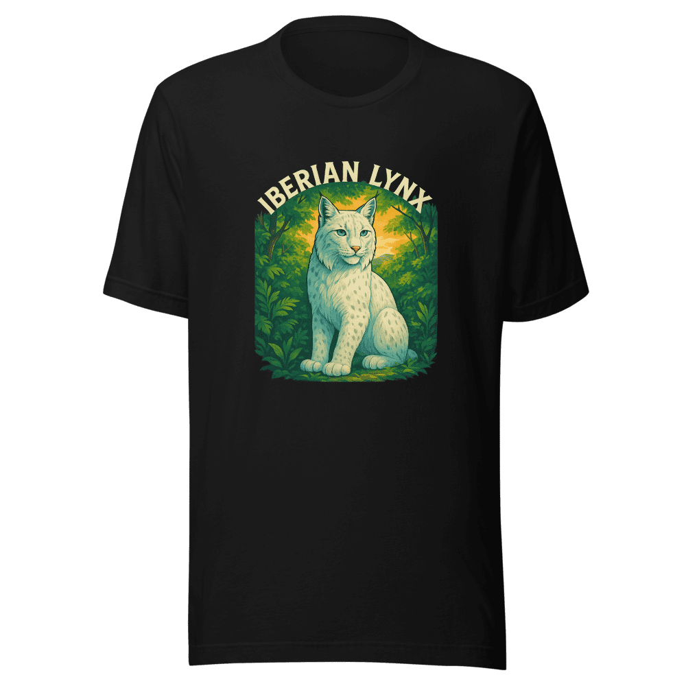 Rare Iberian Lynx Sighting Viral Photo T-Shirt