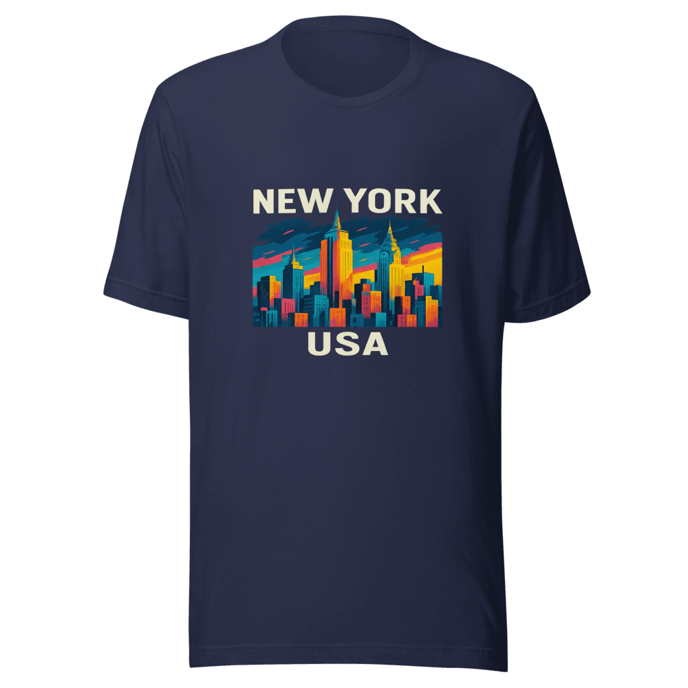 New York USA Viral TikTok T-Shirt - Image 2
