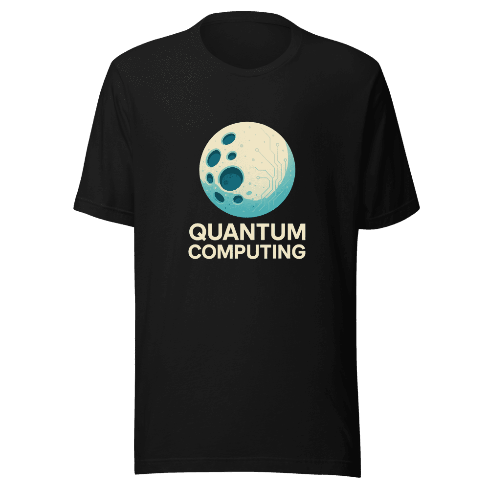 Moon Craters Quantum Computing Premium Tee