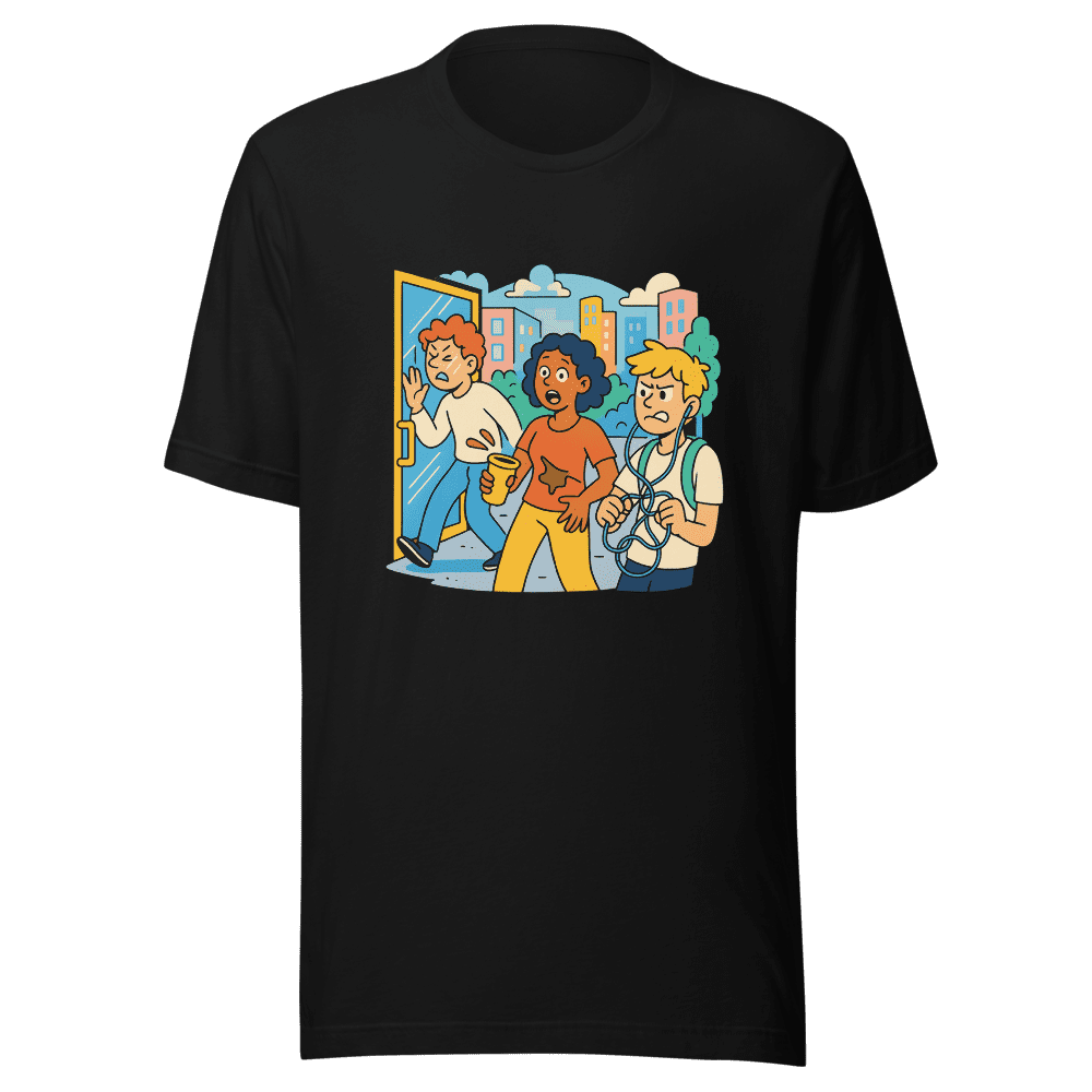 Casual Yet Unspoken Daily Life Tee