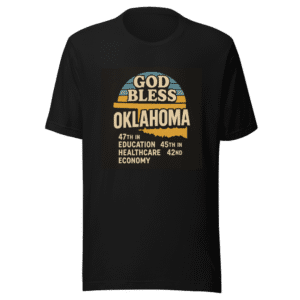 God Bless Oklahoma Viral Graphic Tee
