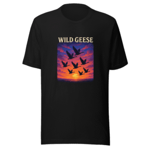 Wild Geese Sunset Viral TikTok T-Shirt