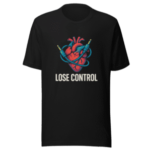Teddy Swims Lose Control Viral Song Lyrics Tee