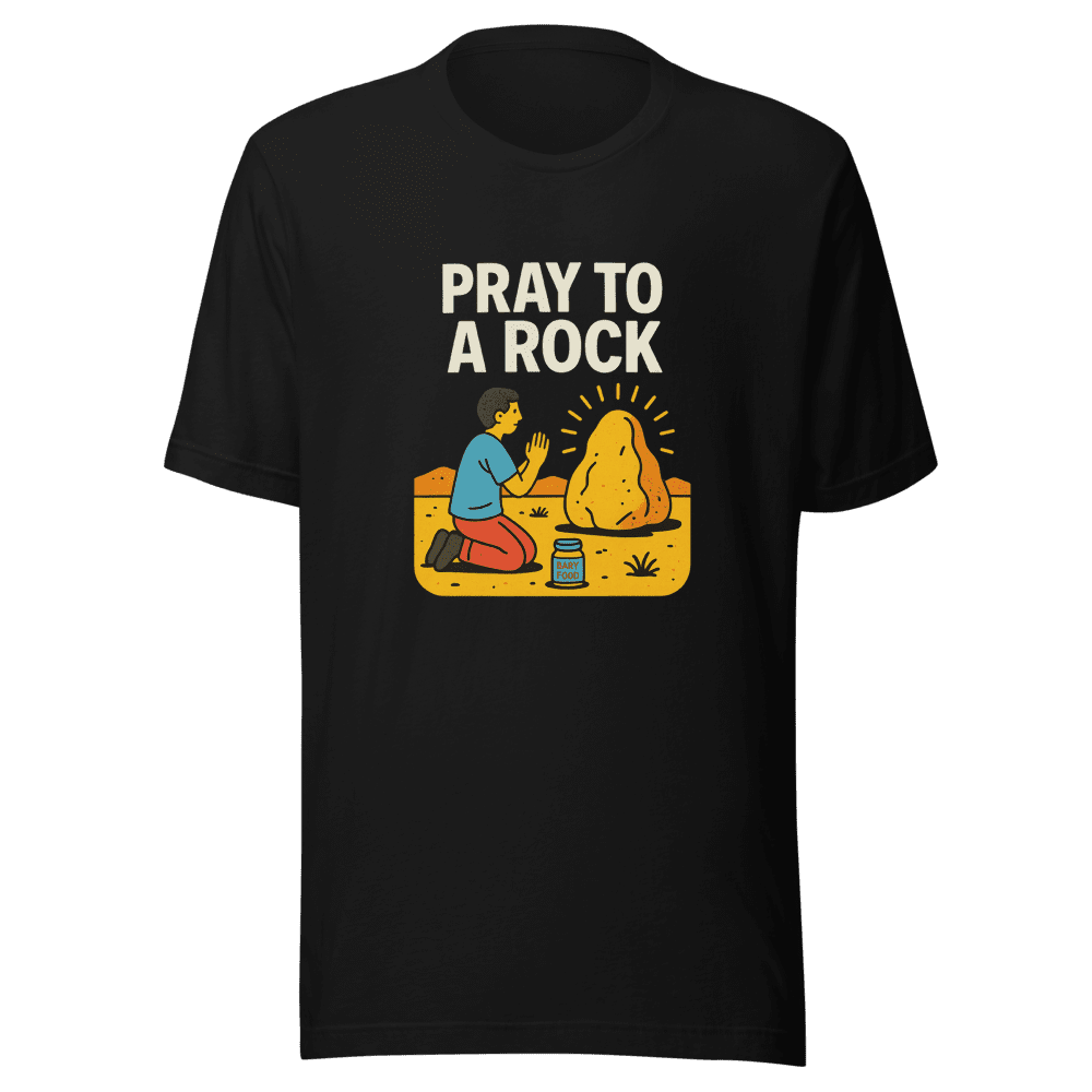 ChatGPT Desert Rock Prayer Viral Tweet T-Shirt