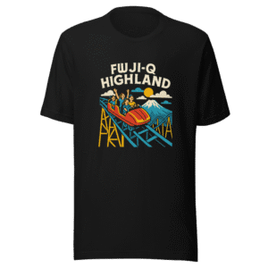 FujiQ Highland Rollercoaster Ride T-Shirt