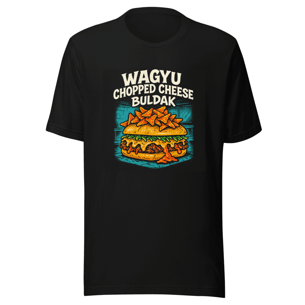 Wagyu Chopped Cheese Buldak Chips Viral Tee
