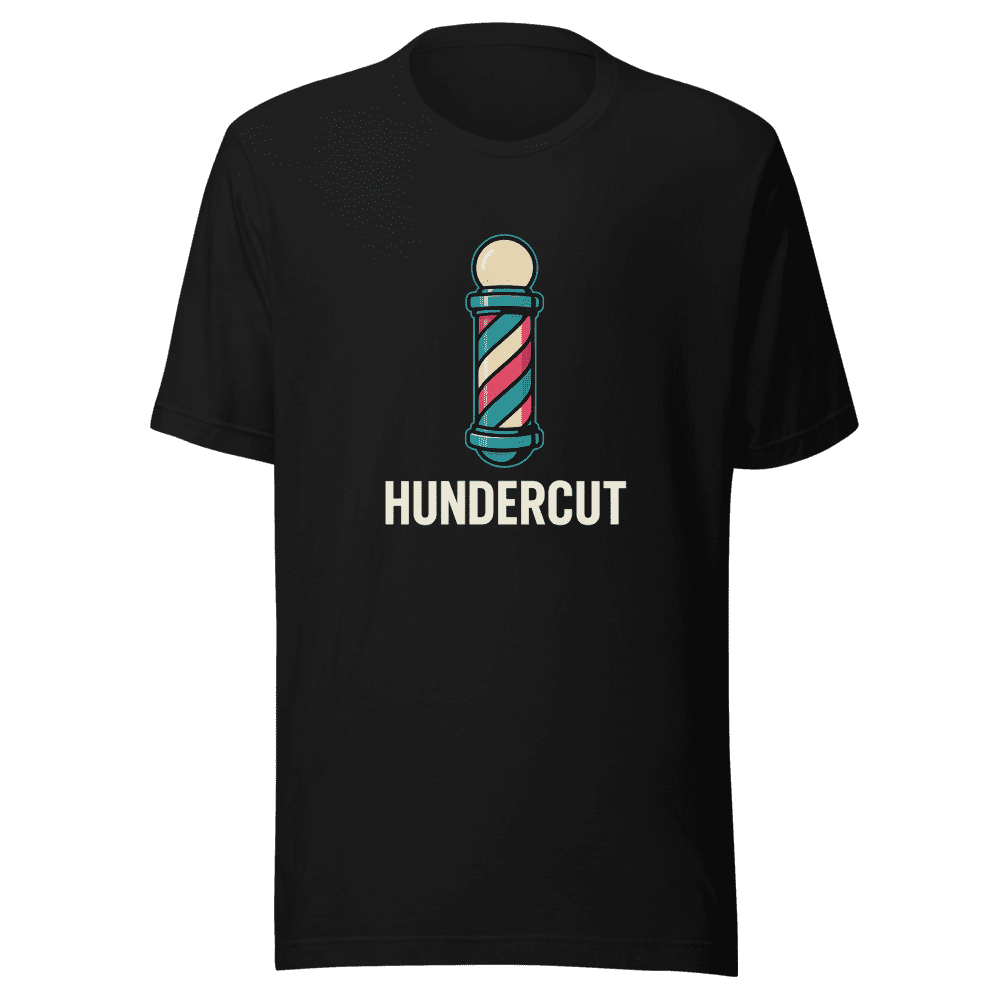 Hundercut Barber Shop Viral TikTok T-Shirt