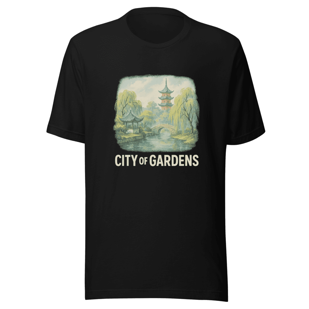 Suzhou Gardens China Travel TikTok Viral Shirt