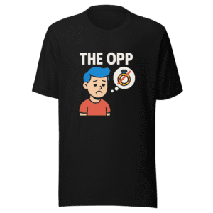 The Opp T-Shirt - He Mad He Lost Her