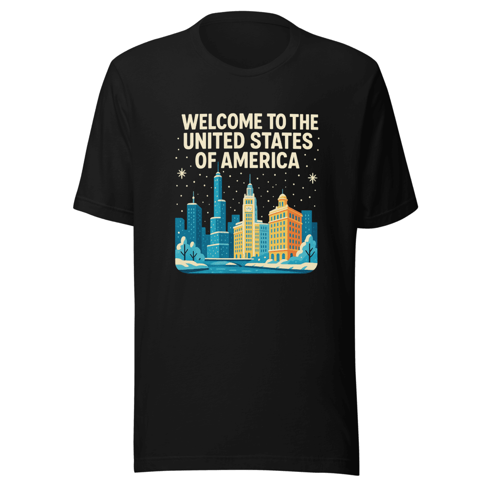 Welcome to USA Viral TikTok T-Shirt