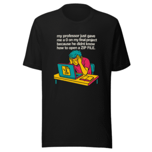 Zip File Zero Grade Viral T-Shirt