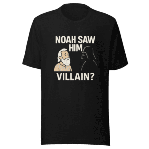 Noah Saw Him Villain T-Shirt