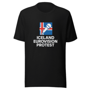 Iceland Eurovision Protest Trendy T-Shirt